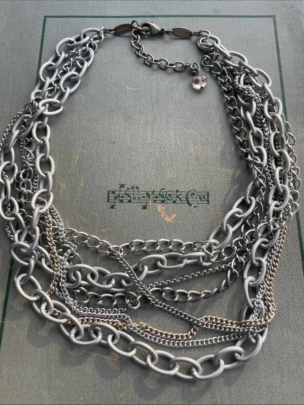 Sabika Classics Multi Strand Chain Necklace
